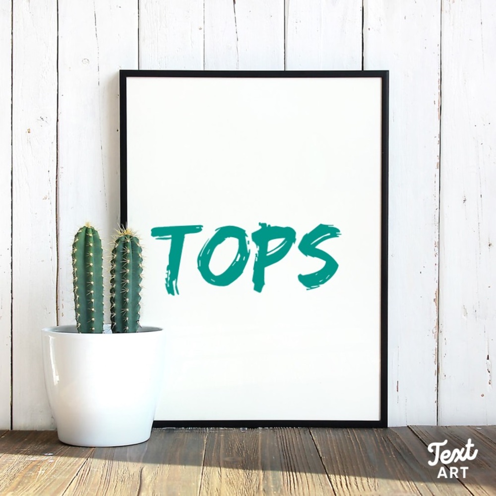 TOPS BELOW HERE